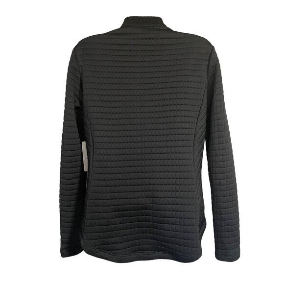 Tail Full Zip Textured Golf Jacket Womens XS Onyx Black - Picture 3 of 11